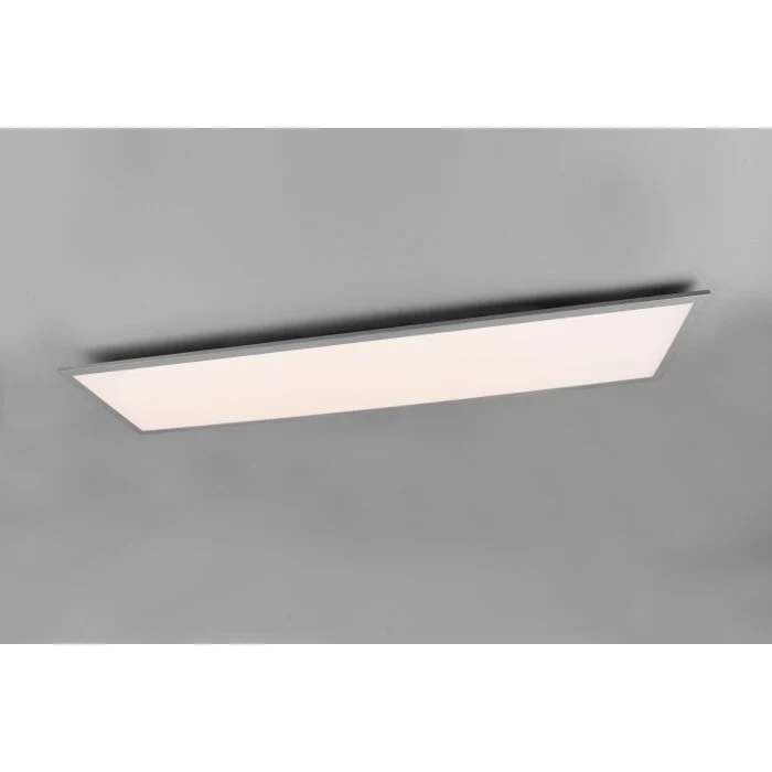 Reality Gamma Lámpara de Techo LED Titanio, 1 luz, Mando a distancia
