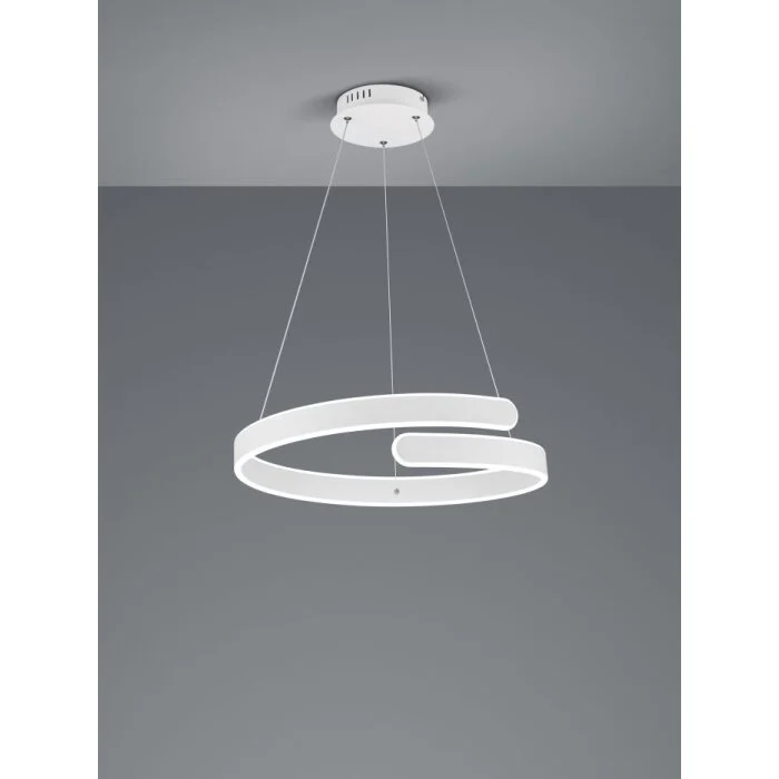 Reality Parma Lámpara Colgante LED Blanca, 1 luz