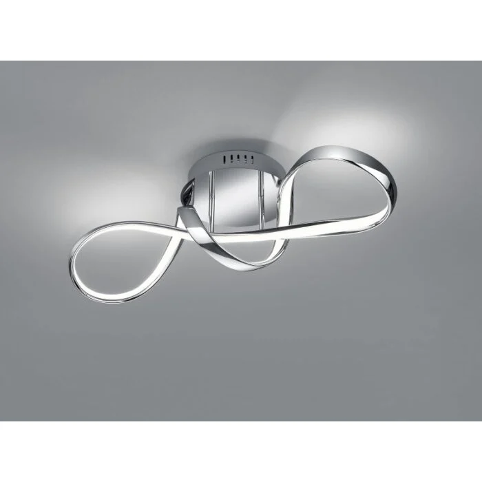 Reality Perugia Lámpara de Techo LED Cromo, 1 luz