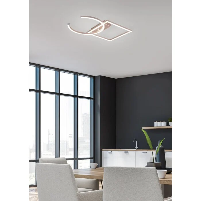 Reality Pivot Lámpara de Techo LED Oro rosa, 1 luz