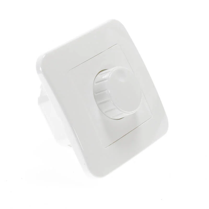 Regulador 400W Triac Blanco Marco Incluido