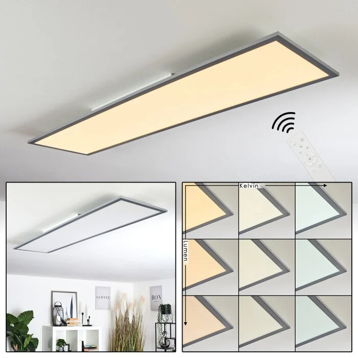 Ringuelet Lámpara de Techo LED Blanca, 1 luz
