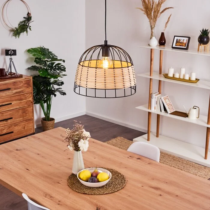 Samal Lámpara Colgante Negro, 1 luz