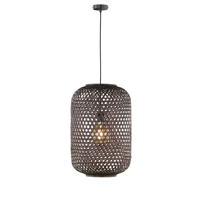 SCHÖNER WOHNEN-Kollektion CALLA Lámpara Colgante Negro, 1 luz
