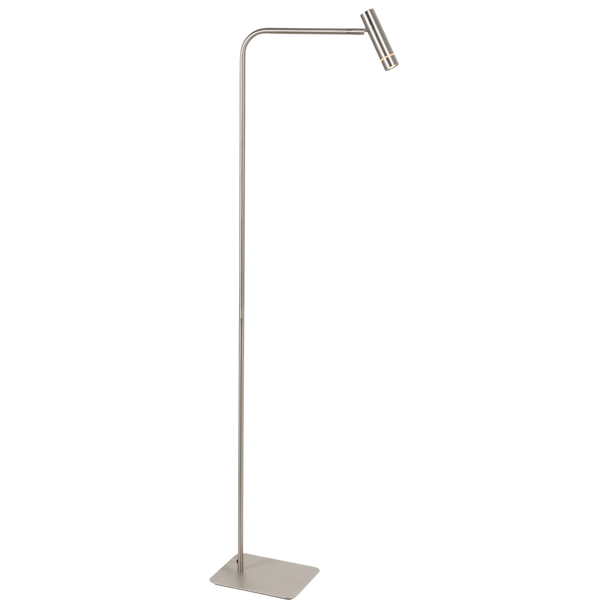 Lámpara de pie de acero con LED dim to warm Steinhauer Volari