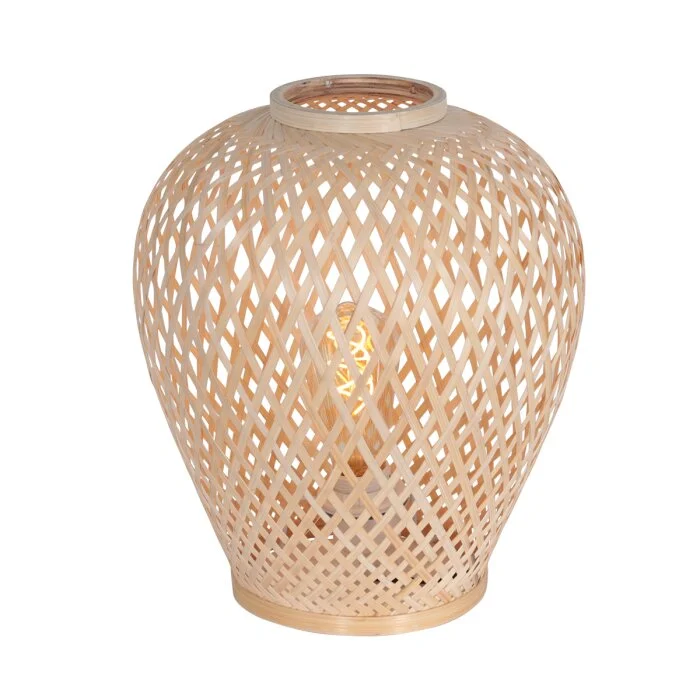 Steinhauer Maze Lámpara de mesa Crudo, 1 luz