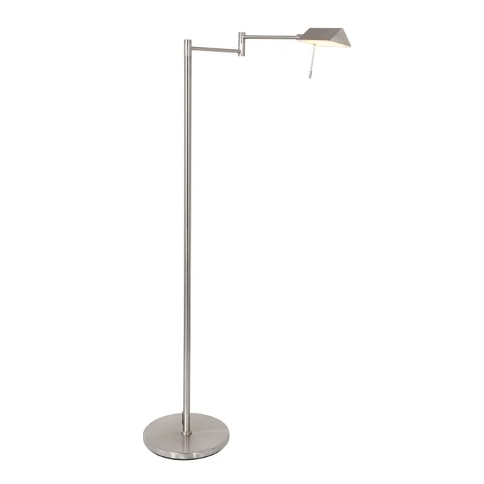 Steinhauer Retina Lámpara de Pie LED Color acero inoxidable, 1 luz