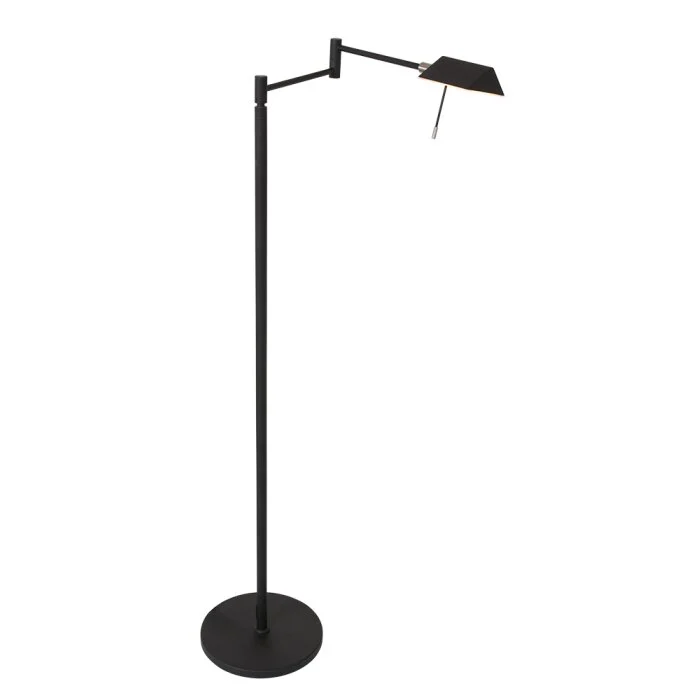 Steinhauer Retina Lámpara de Pie LED Negro, 1 luz