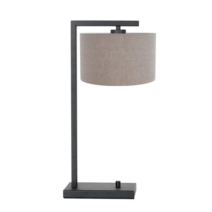 Steinhauer Stang Lámpara de mesa Negro, 1 luz
