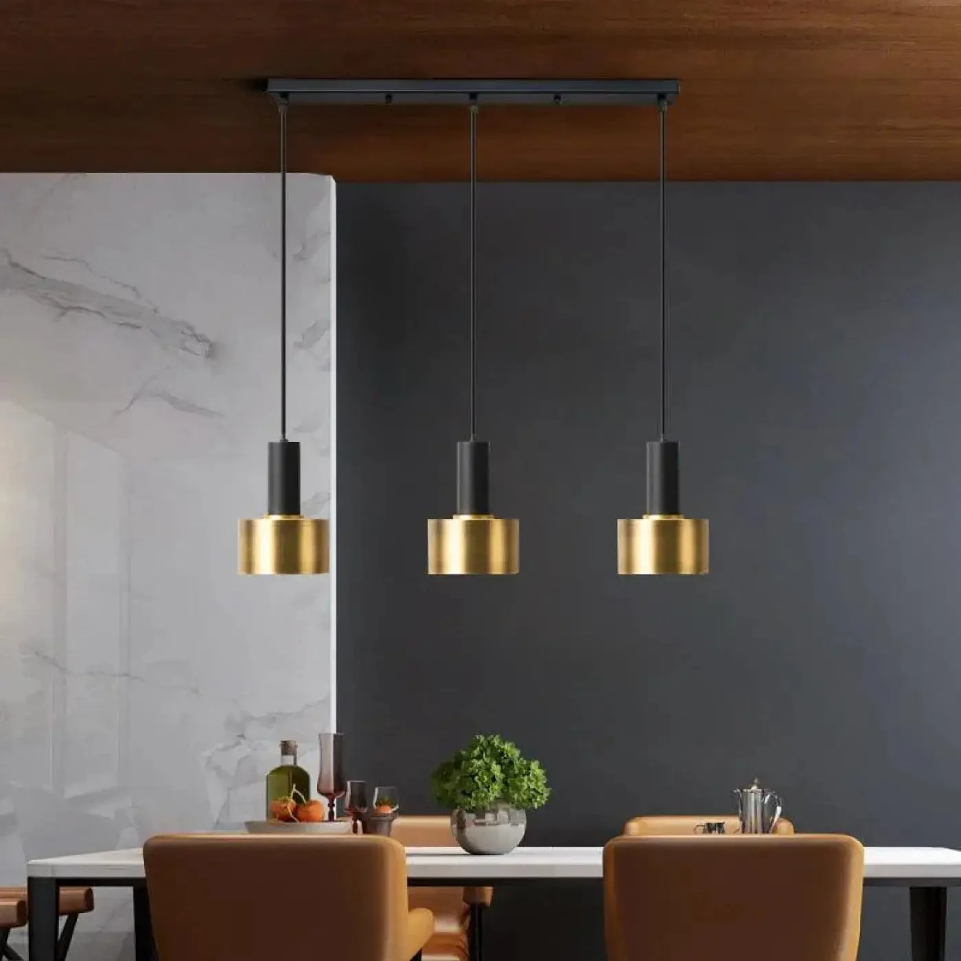 Suspension Luminaria | LATÓN