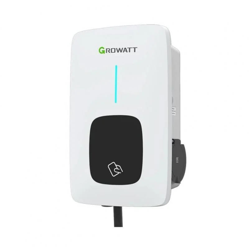 Cargador coche Eléctrico Monofásico 7kW Growatt THOR 07AS-S IP65 + App WIFI/4G/Ethernet