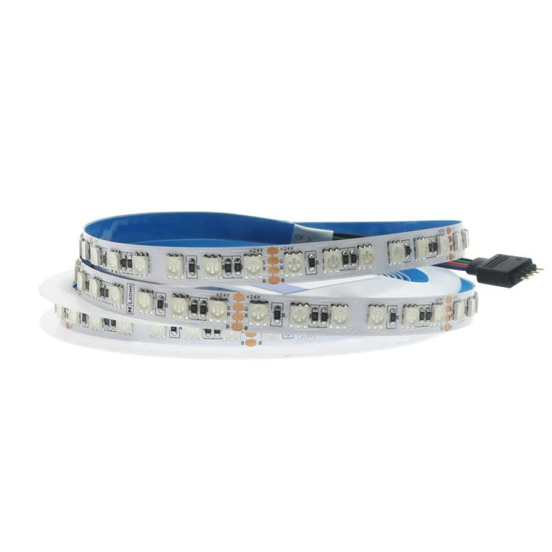 Tira LED 60W 24V DC SMD5050 96 LED/m 12W/m IP65 RGB (5 metros)