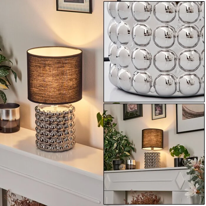 Varam Lámpara de mesa Cromo, 1 luz