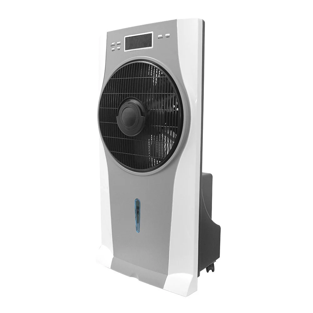 Ventilador de Pie 90W Humificador 2,5 Litros Blanco/Gris/Negro Metal / ABS Motor AC Temporizador Mando a Distancia