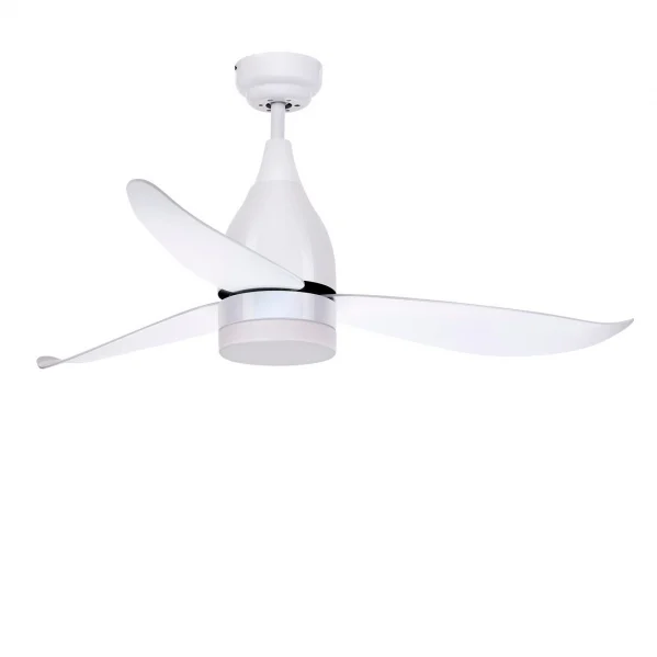 Ventilador de Techo LED  12W Blanco  Motor DC Verano e Invierno 3000+4000+6000 con Mando a Distancia