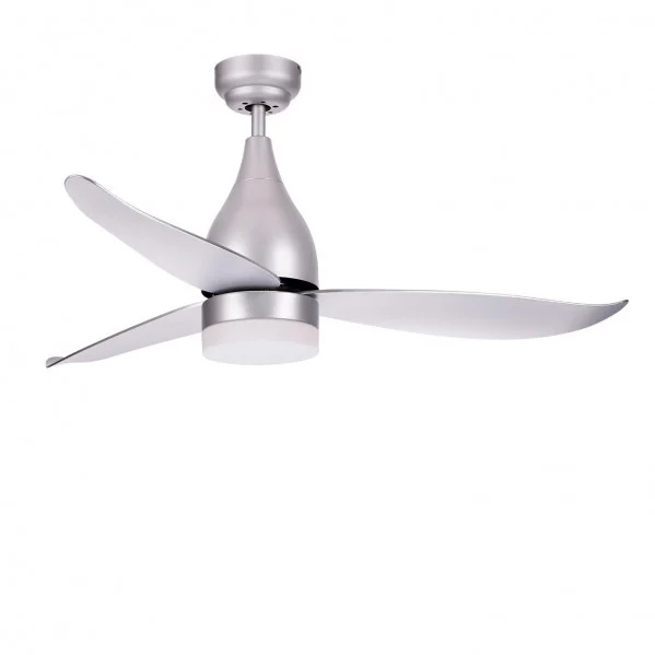 Ventilador de Techo LED  12W Plata  Motor DC Verano e Invierno 3000+4000+6000 con Mando a Distancia