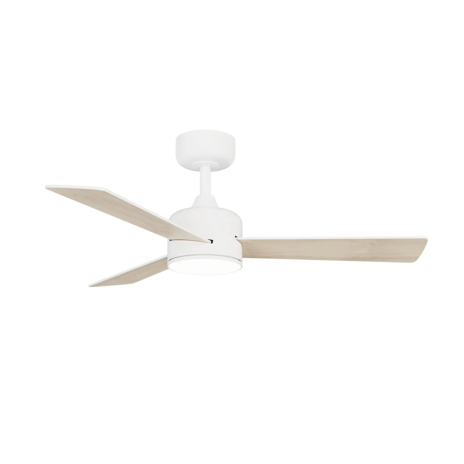 Ventilador DC para 13m2 con luz y aspas reversibles S REF2193229 Baloo Evo S