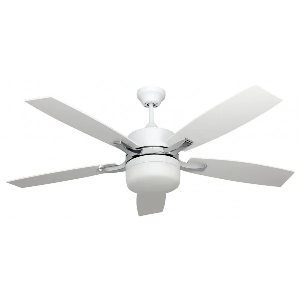 Ventilador de Techo    Blanco 2XE27 Motor AC Verano e Invierno con Mando a Distancia