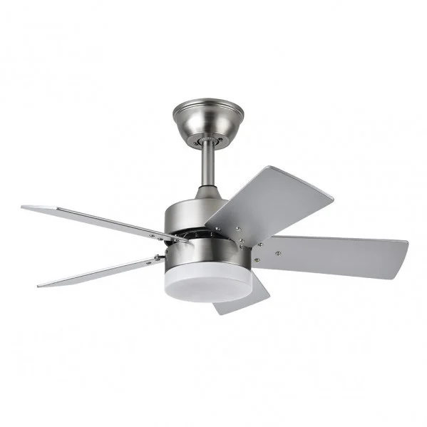 Ventilador de Techo LED  36W Níquel / Haya – Plata  Motor DC Verano e Invierno 3000+4000+6000 con Mando a Distancia y Palas Reversibles