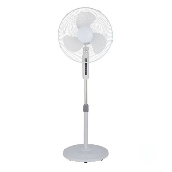 Ventilador de Pie Blanco 40W Metal / Policarbonato Motor AC