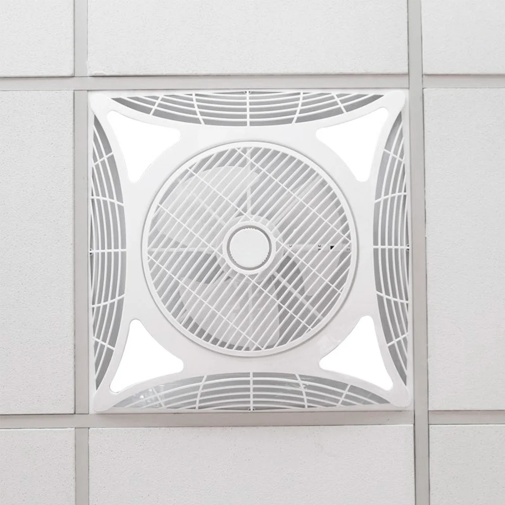 Ventilador de Techo 60X60 68W Armstrong Motor AC con Luz + Control Remoto