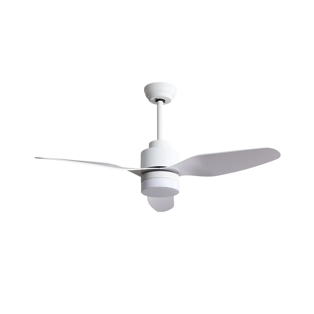 Ventilador de Techo LED Gerona Blanco 18w 3000-4000-6000k AC Verano / Invierno con Mando a Distancia