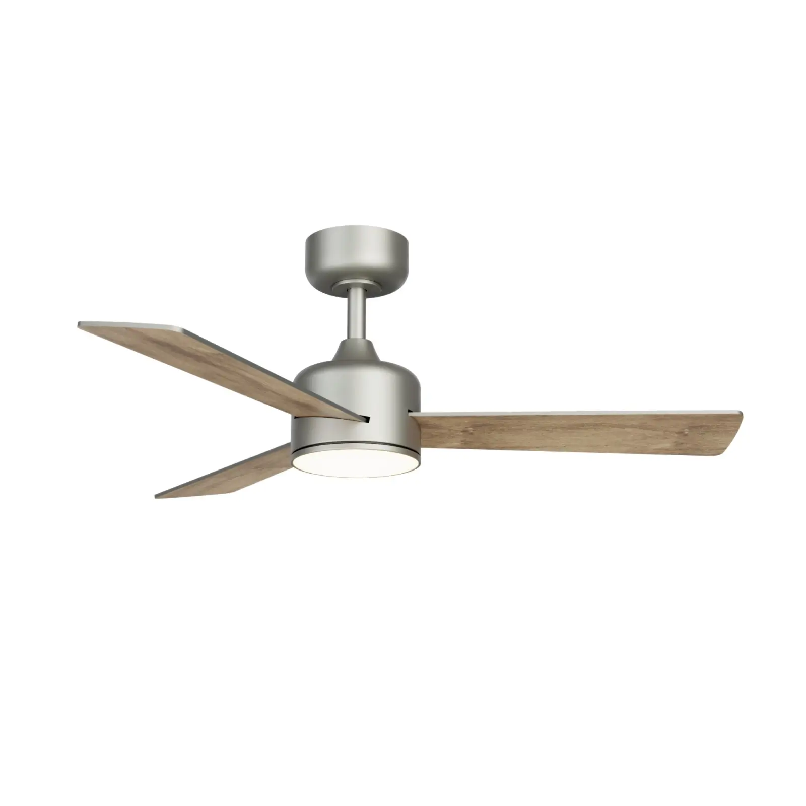 Ventilador DC para 13 m2 gris con luz y aspas reversibles Baloo Evo S