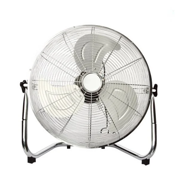 Ventilador Industrial Cromo 100W Metal / Aluminio Motor AC