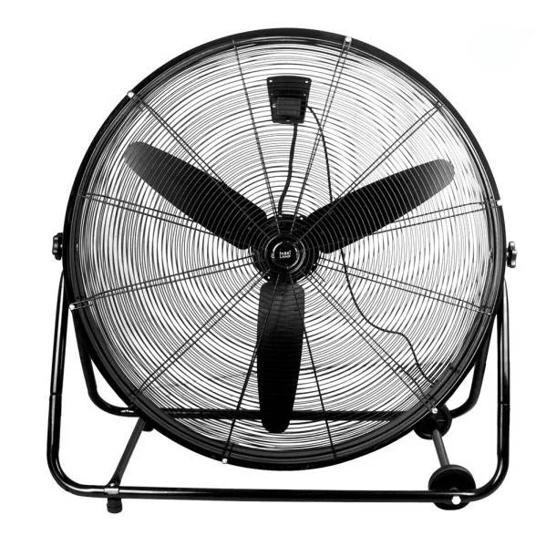 Ventilador Industrial Negro 360W Metal / Aluminio Motor AC