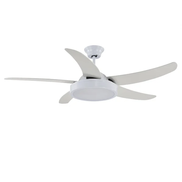 Ventilador de Techo LED  36W Blanco  Motor AC Verano 4000K con Mando a Distancia