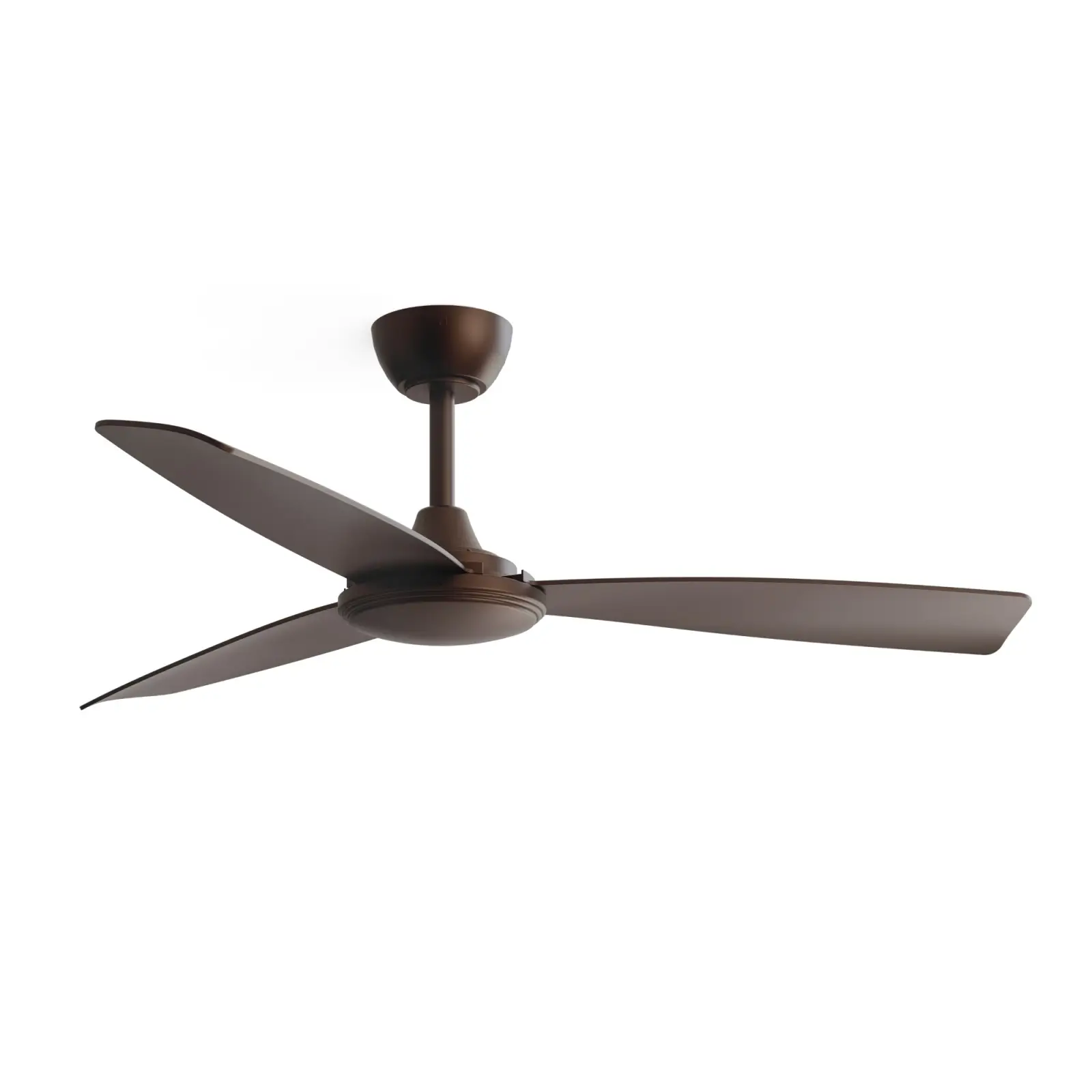 Ventilador con aspas Lia Marrón