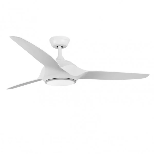 Ventilador de Techo LED  18W Blanco  Motor DC Verano e Invierno 4500K con Mando a Distancia