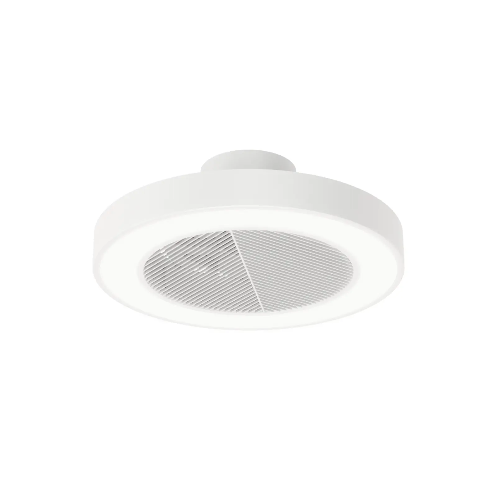 Ventilador plafón blanco DC y LED bueno y económico