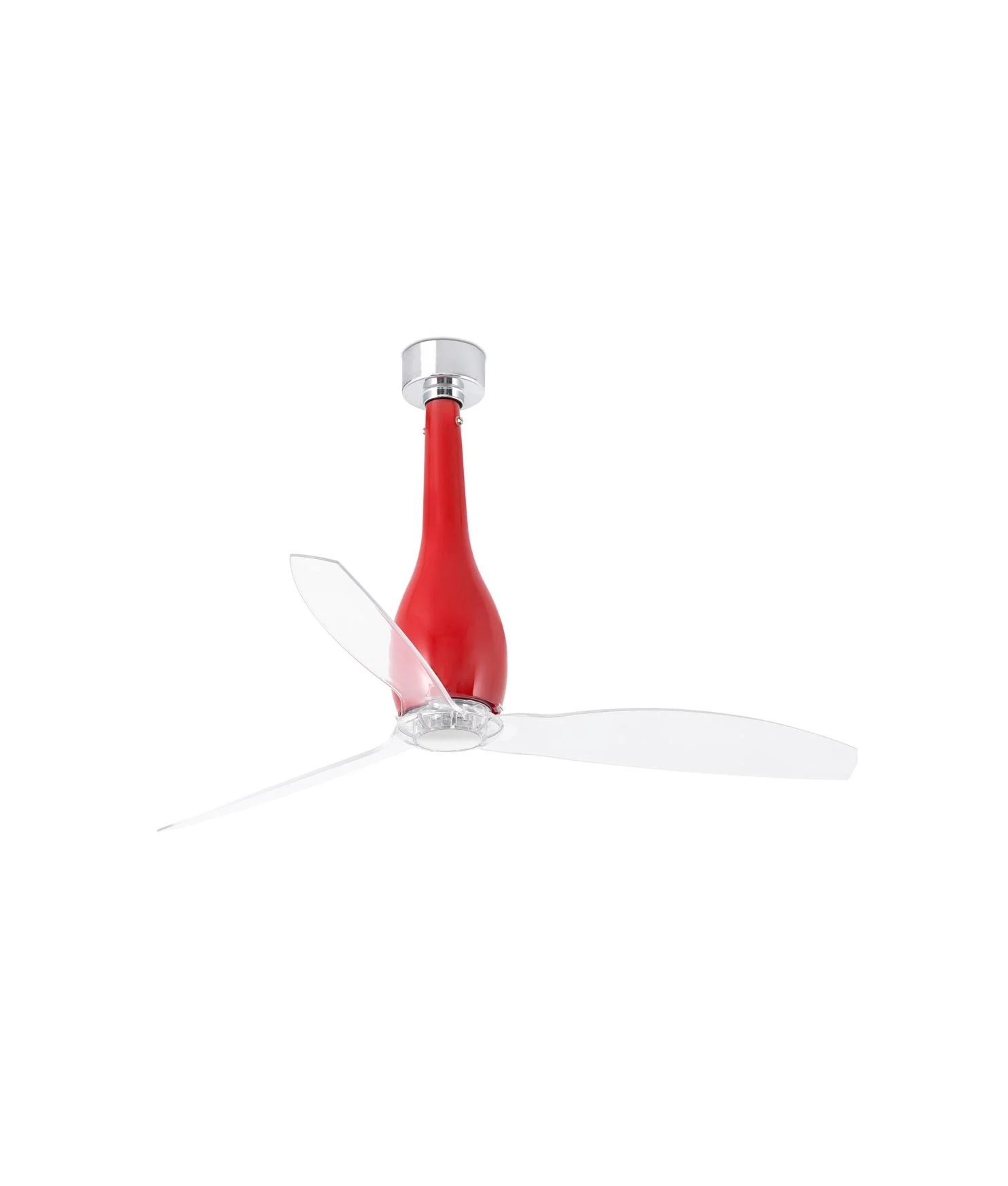 Ventilador rojo con motor DC ETERFAN