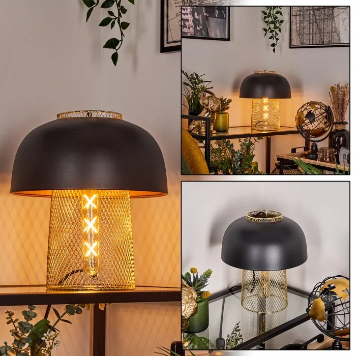 Wambez Lámpara de mesa Latón, 1 luz