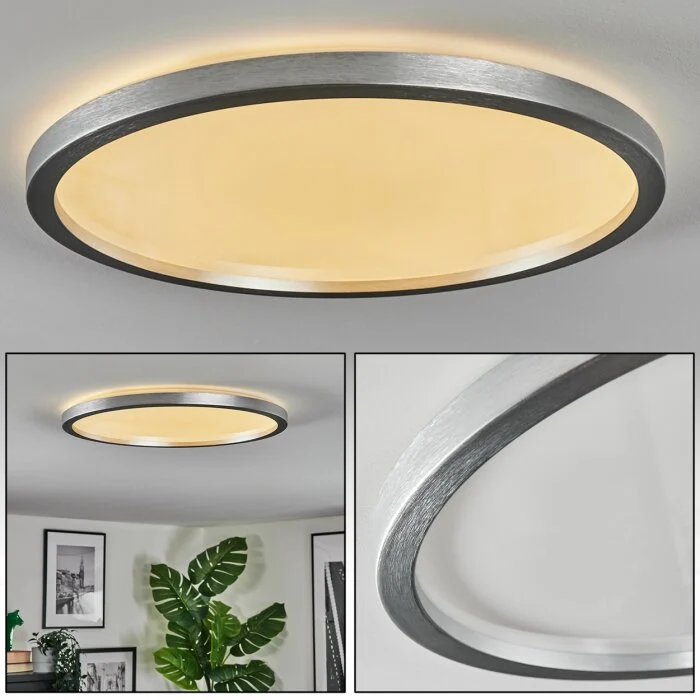 Xarel Plafones, Panel LED Plata, 1 luz